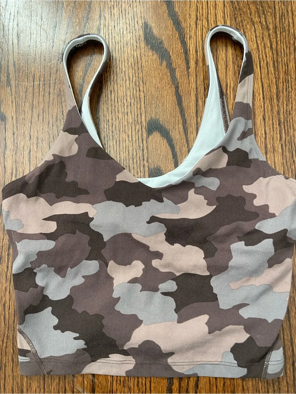 Lululemon Athletica Align Tank Top Camo Size 4 Athleisure Athleticwear